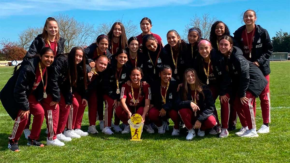 La Selección Femenil Sub-17 de México venció 3-0 a Noruega en el Torneo de Montaigu